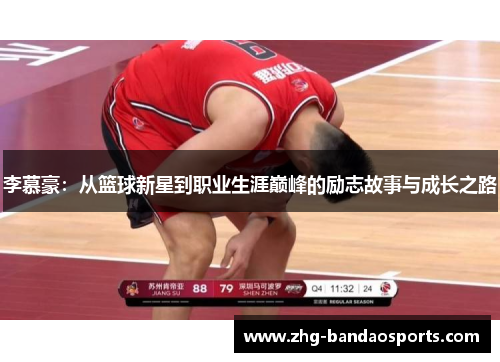 李慕豪：从篮球新星到职业生涯巅峰的励志故事与成长之路